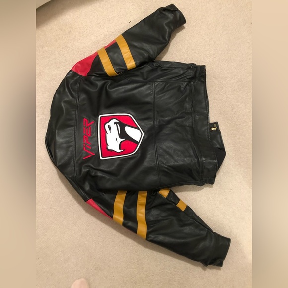 Vintage Dodge Viper Leather Jacket - Picture 2 of 8